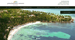 Desktop Screenshot of grandparadisesamana.com